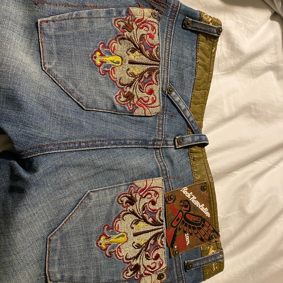 Rock Revolution Embroidered Jeans - Picture 3 of 5